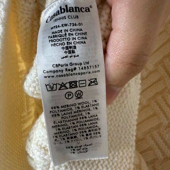 NWT Casablanca Column Stitch Mini Skirt
Wool - Picture 3 of 5